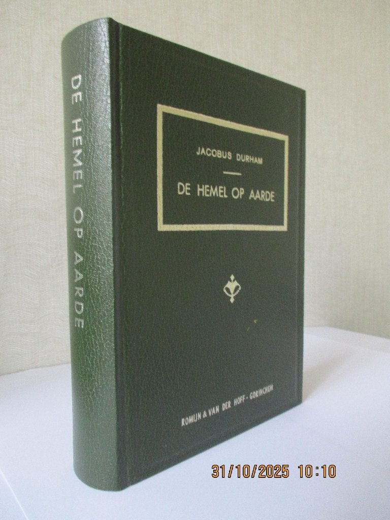 Jacobus Durham: De hemel op aarde., Boeken, Godsdienst en Theologie, Gelezen, Christendom | Protestants, Ophalen of Verzenden
