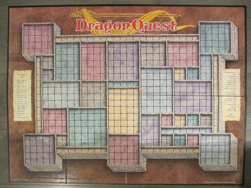 Dungeons & Dragons - opvouwbare complete maps, Een of twee spelers, Ophalen of Verzenden, Gebruikt, Diversen