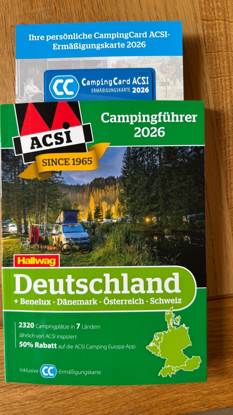 ACSI Campingführer 2026 Duitsland + Benelux & meer, Budget, Europa, Nieuw, Ophalen of Verzenden