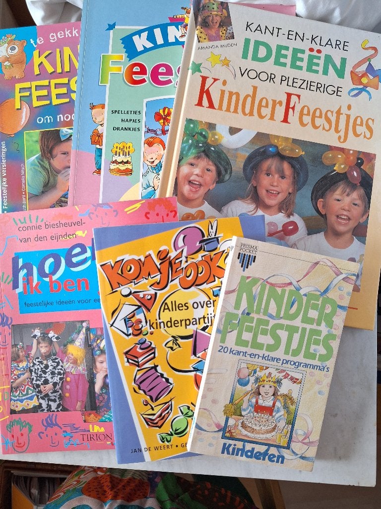 Kinderfeestjes, Ophalen of Verzenden, Zo goed als nieuw, Overige onderwerpen, Geschikt voor kinderen