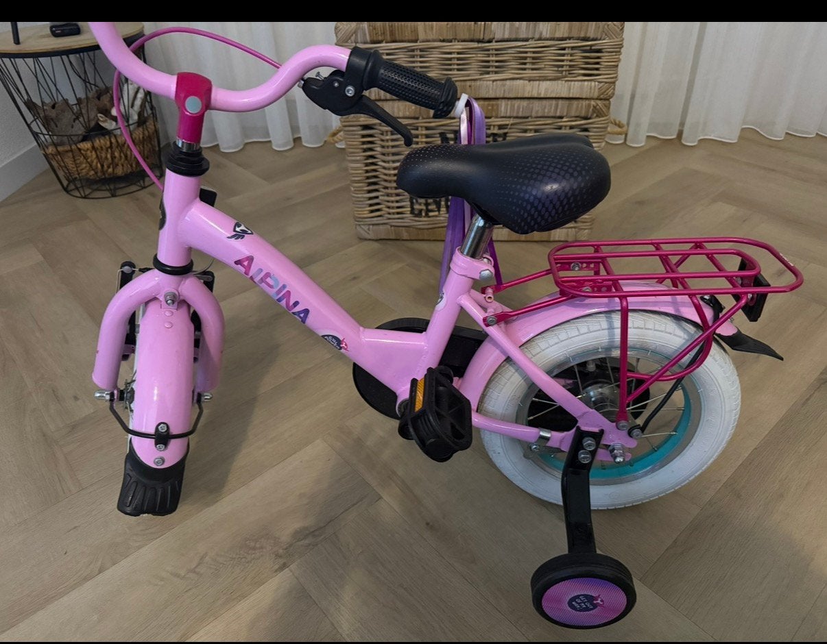 Alpina fiets 12 inch, Ophalen of Verzenden, Zo goed als nieuw, 14 inch of minder