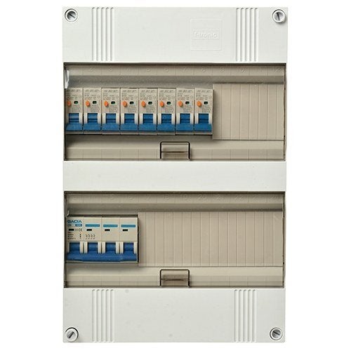 3F groepenkast Hfd 63A 4p 8x aardlekautom 16A 1P+N, Verzenden, Nieuw