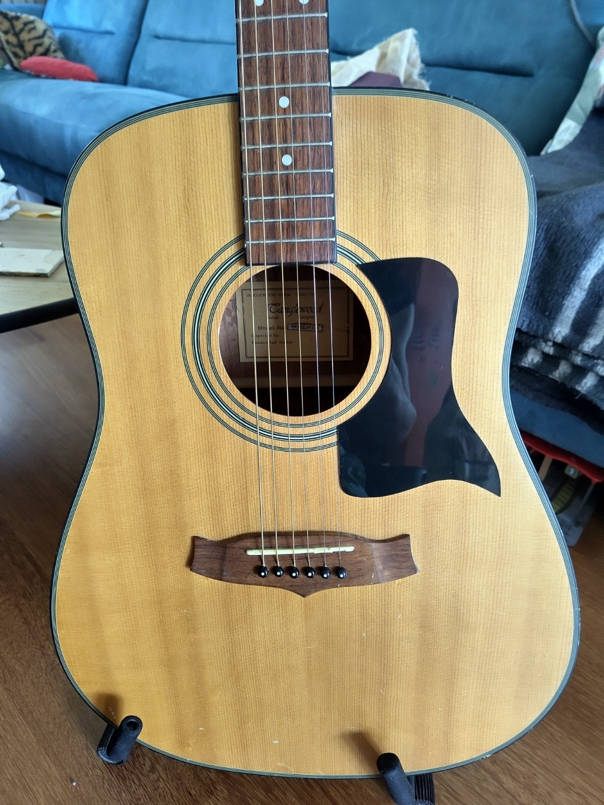 tanglewood, Muziek en Instrumenten, Snaarinstrumenten | Gitaren | Akoestisch, Ophalen, Gebruikt, Western- of Steelstringgitaar