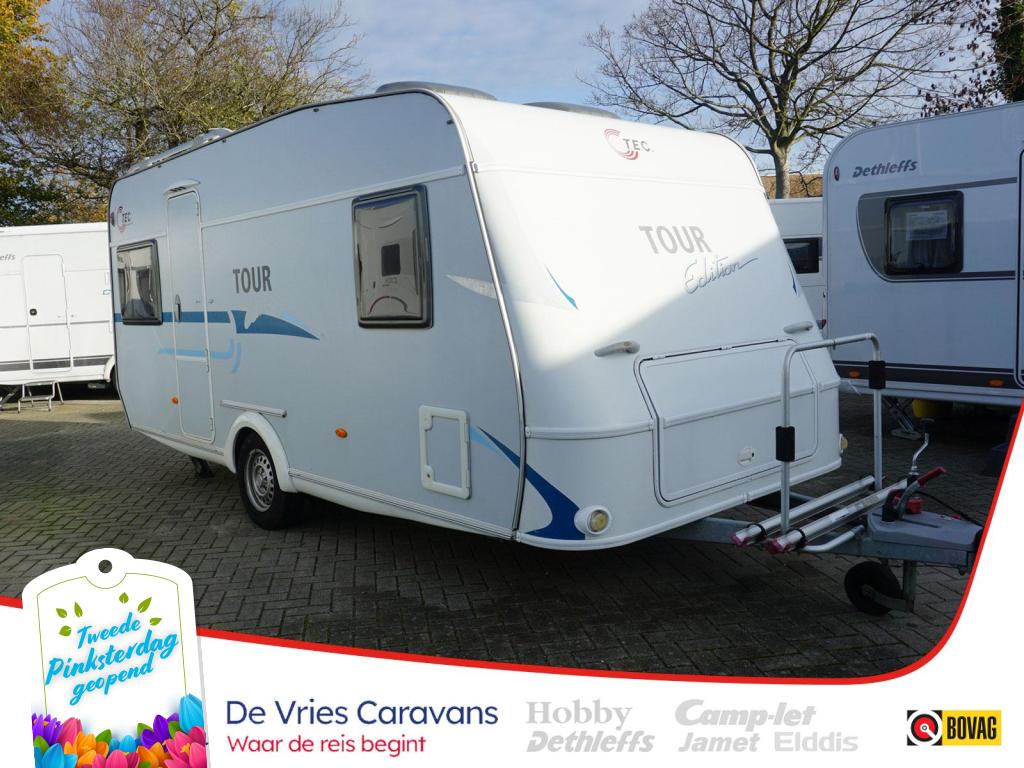 TEC Tour 460 TDF Luifel ,mover ,atc, Caravans en Kamperen, Caravans, T.E.C., Rondzit, Schokbreker, Bedrijf