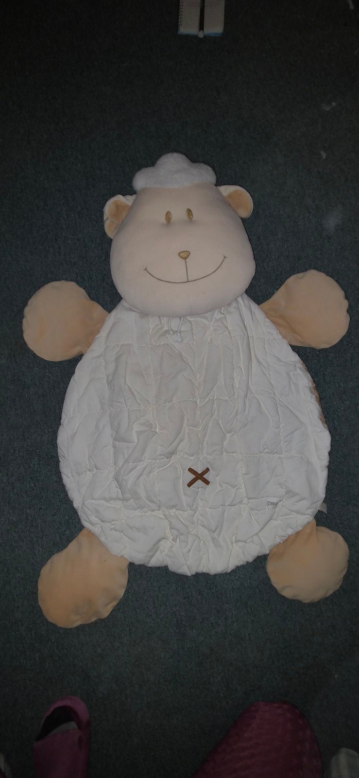Schattig schapen speelkleed / knuffel, Gebruikt, Overige merken, Overige karakters, Overige typen