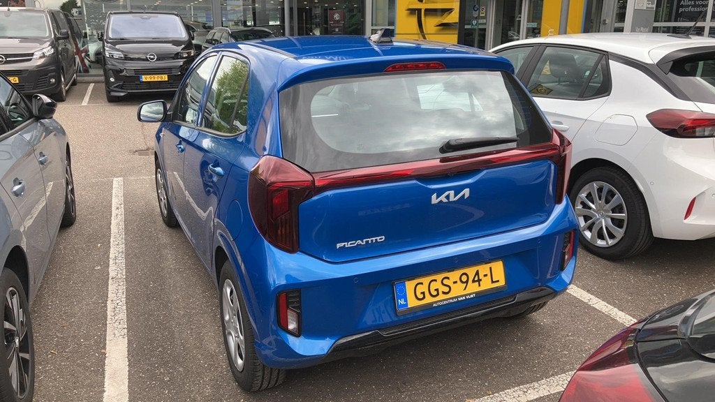 Kia Picanto 1.0 DPI DynamicLine 5p. | NIEUW MODEL | SPORTY B, Auto's, Kia, 12 maanden, Stof, Euro 6, Blauw