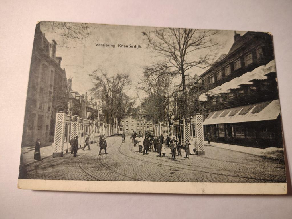 Den Haag Versiering Kneuterdijk., Ophalen of Verzenden, Zuid-Holland