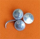 Broche klavertje 3 Koningin Wilhelmina, Ophalen of Verzenden, Zilver, Broche