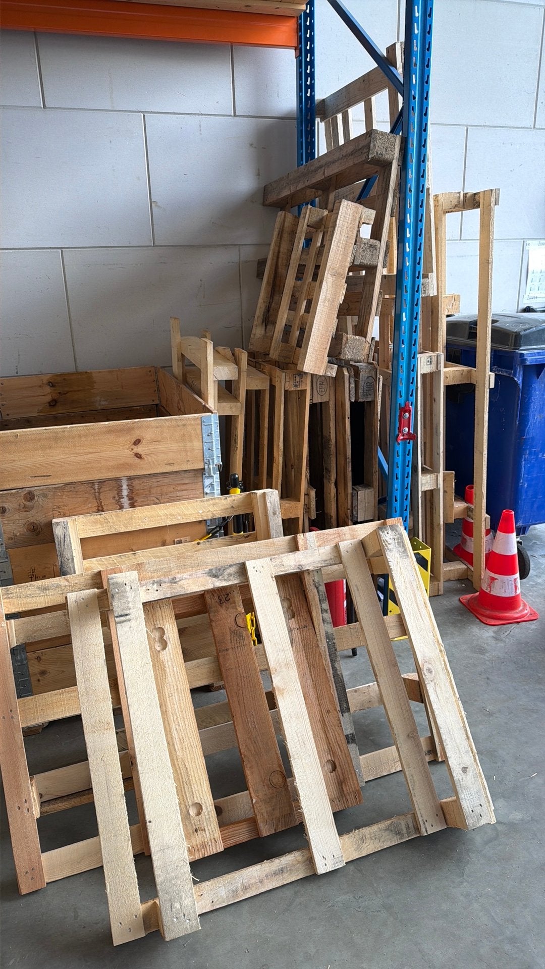 Pallet hout op te halen!!!, Ophalen, Zo goed als nieuw, 50 mm of meer, Pallet