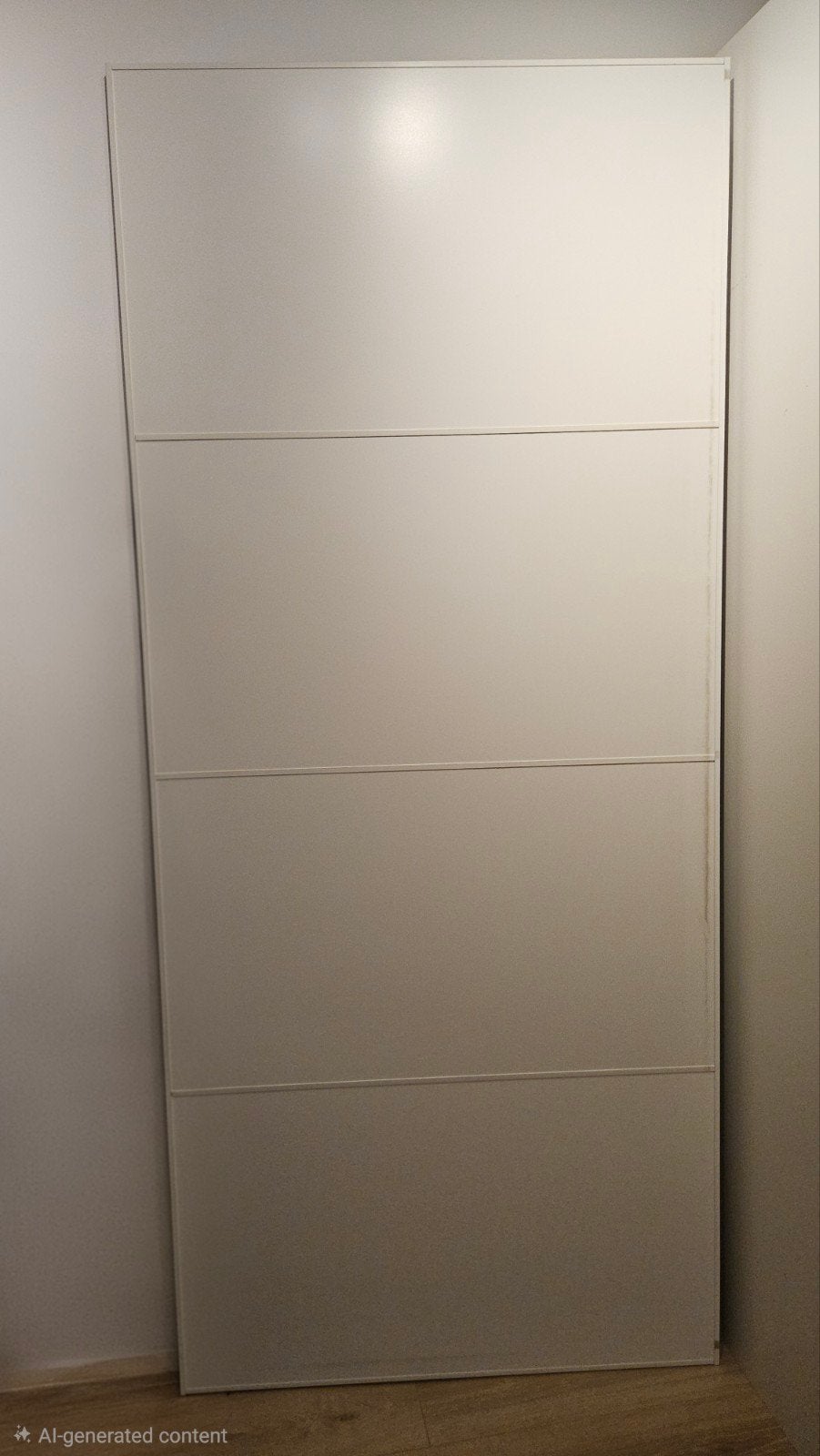 Schuifdeur paar voor Pax kast met rail., Huis en Inrichting, Kasten | Kledingkasten, Ophalen, Overige materialen, Gebruikt, 200 cm of meer