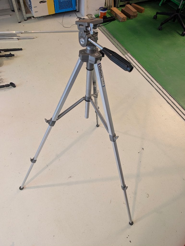 Velbon Veb-3 statief 120cm hoog - vintage, Ophalen, Gebruikt, 125 cm of minder, Velbon