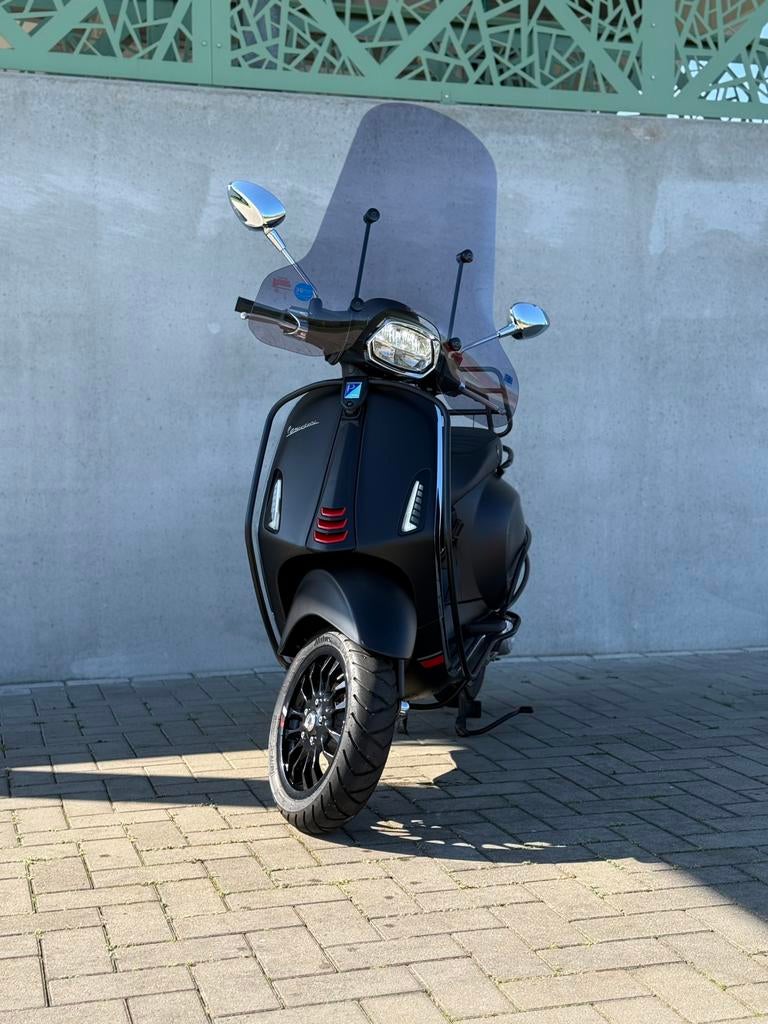 Vespa Sprint S 45km/h Nero Opaco | 2022 | 4.386km, Ophalen, Maximaal 45 km/u, Nieuw, Vespa S