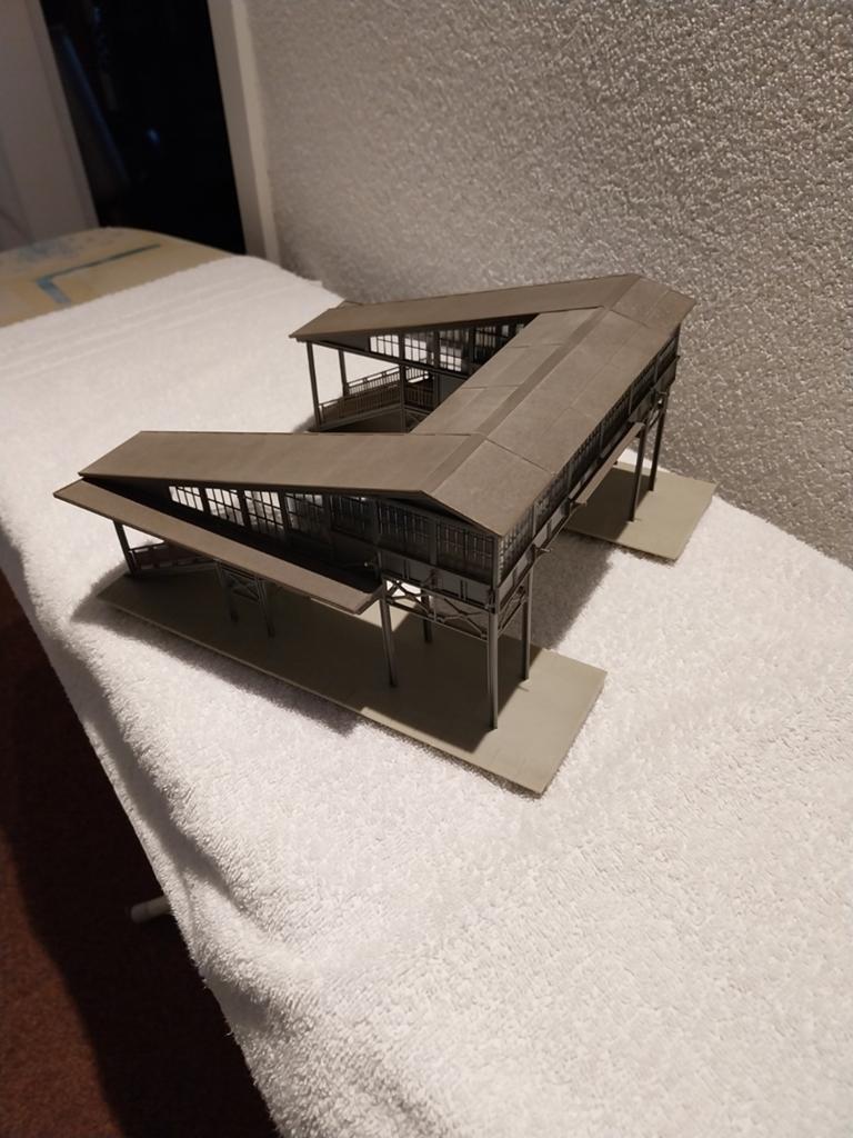 Faller, voetgangersbrug., Hobby en Vrije tijd, Modeltreinen | H0, Overige merken, Gebruikt, Gelijkstroom of Wisselstroom, Brug, Tunnel of Gebouw
