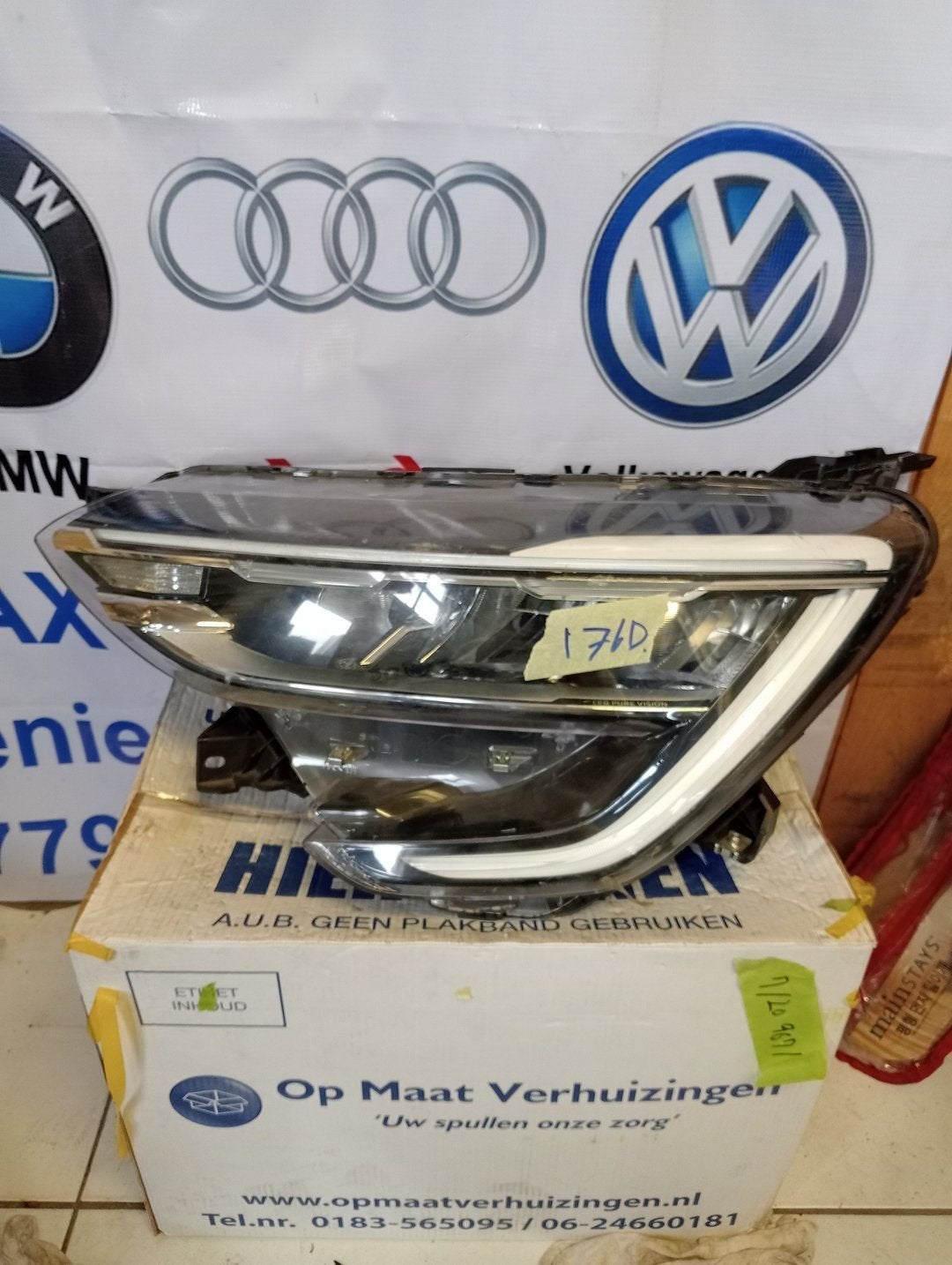 Renault Arkana Full Led High 260602566R koplamp links, Gebruikt, -, Renault, -