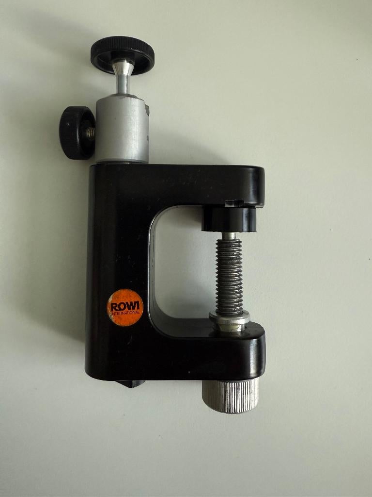 Rowi mini-statief / balhoofd met tafelklem, Gebruikt, Minder dan 150 cm, Met balhoofd, Ophalen of Verzenden
