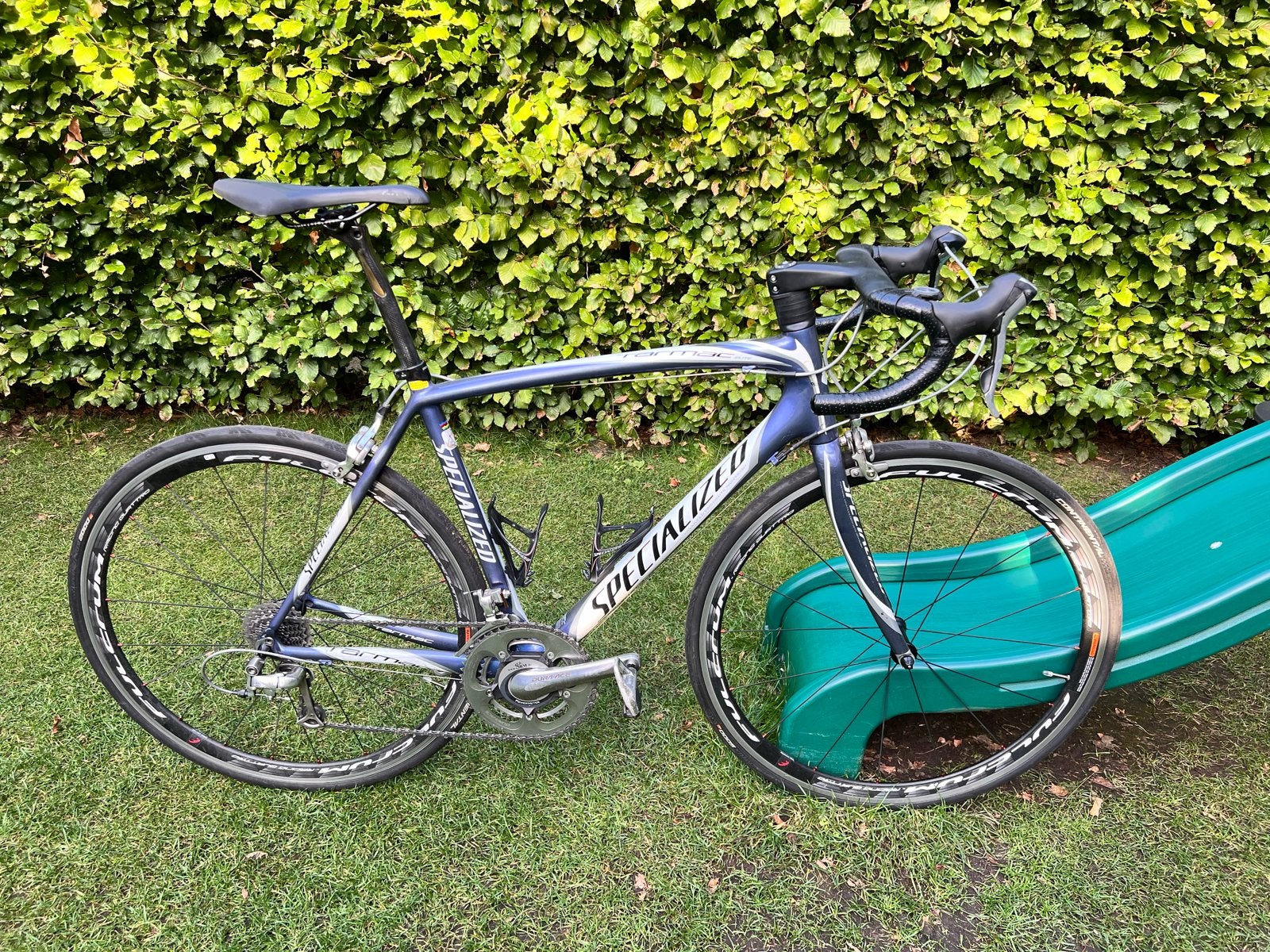 Specialized Tarmac Carbon Racefiets met Powermeter, Fietsen en Brommers, 28 inch, Gebruikt, Carbon, Meer dan 20 versnellingen