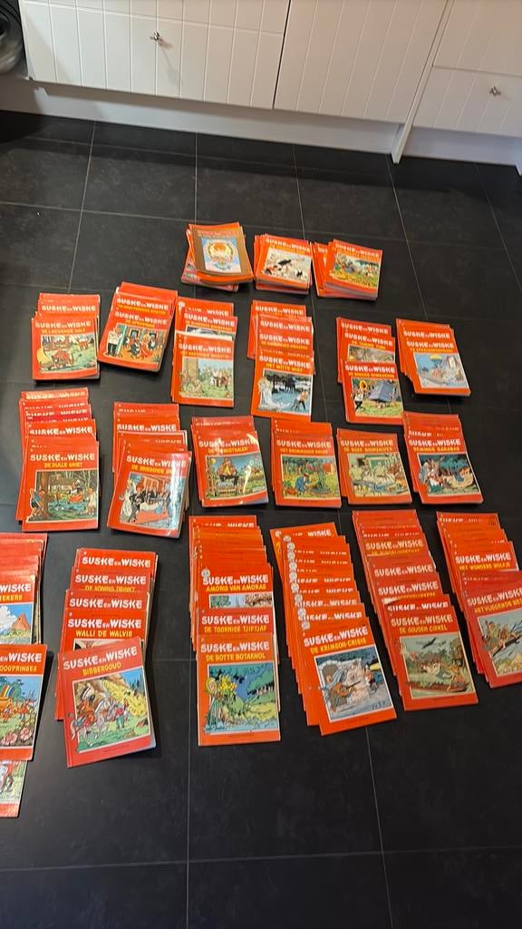Suske en wiske stripboeken, Boeken, Stripboeken, Meerdere stripboeken, Ophalen, Gelezen