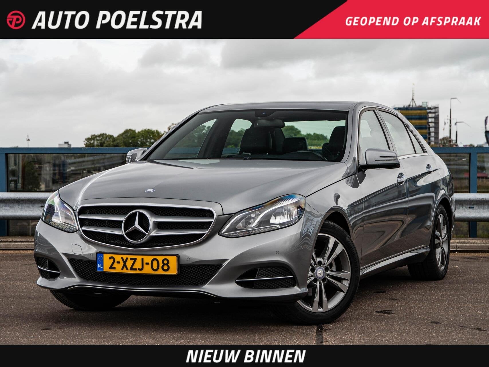 Mercedes-Benz E-klasse 200 Ambition Avantgarde 184 PK Aut. |, Auto's, Automaat, Achterwielaandrijving, Gebruikt, 4 cilinders