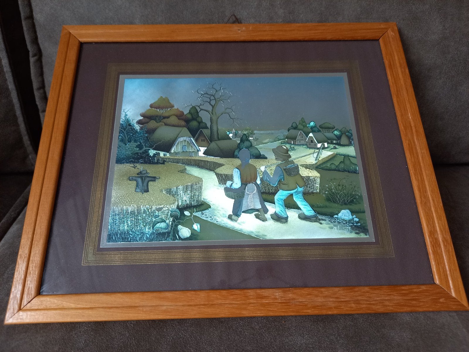 Mooie prent / schilderij in lijst Ivo Cenkovcan, Ophalen