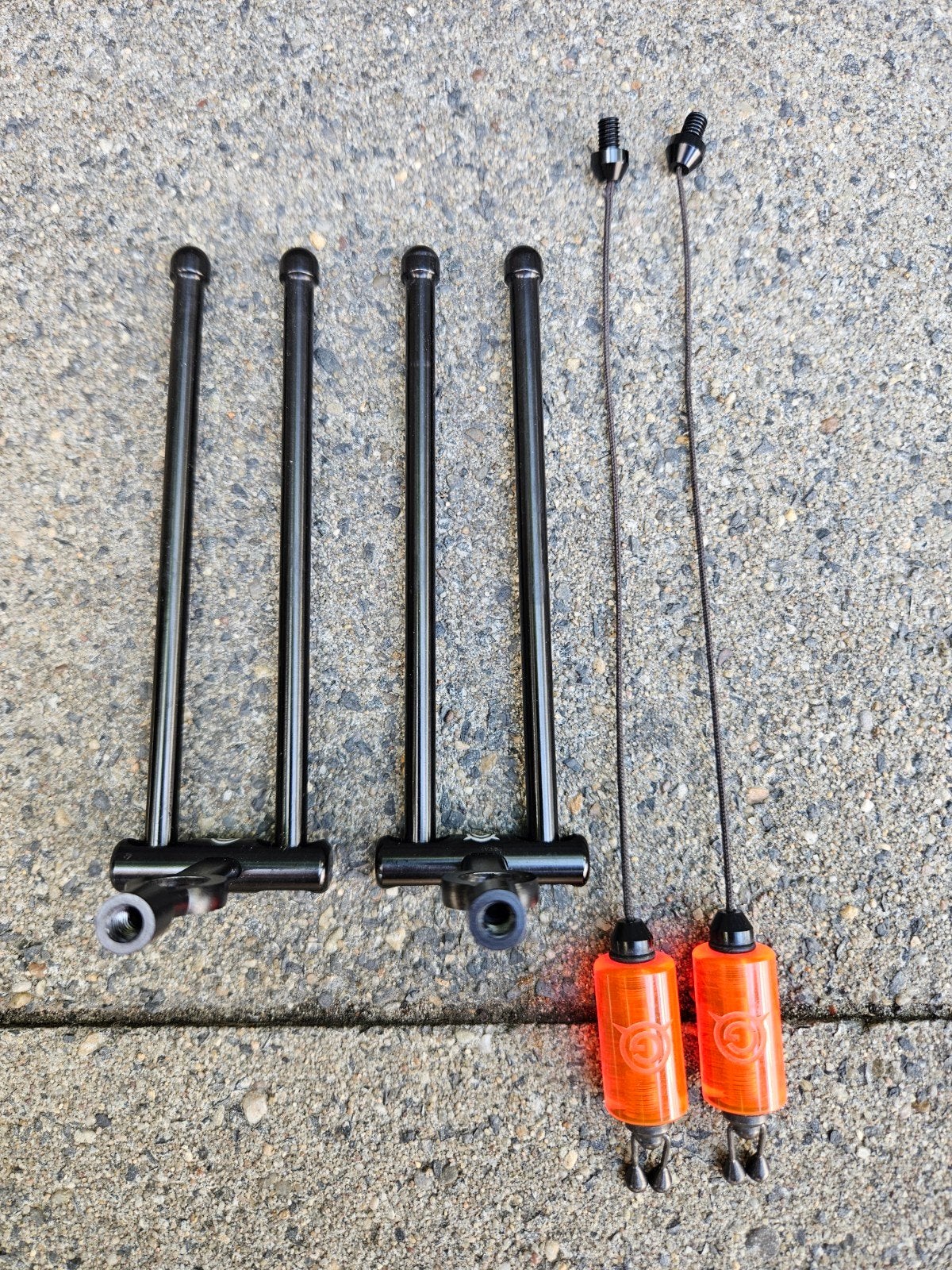 Geert Ooms Snagears Hanger Set 2+2 Nieuwstaat, Watersport en Boten, Ophalen of Verzenden, Zo goed als nieuw, Complete set