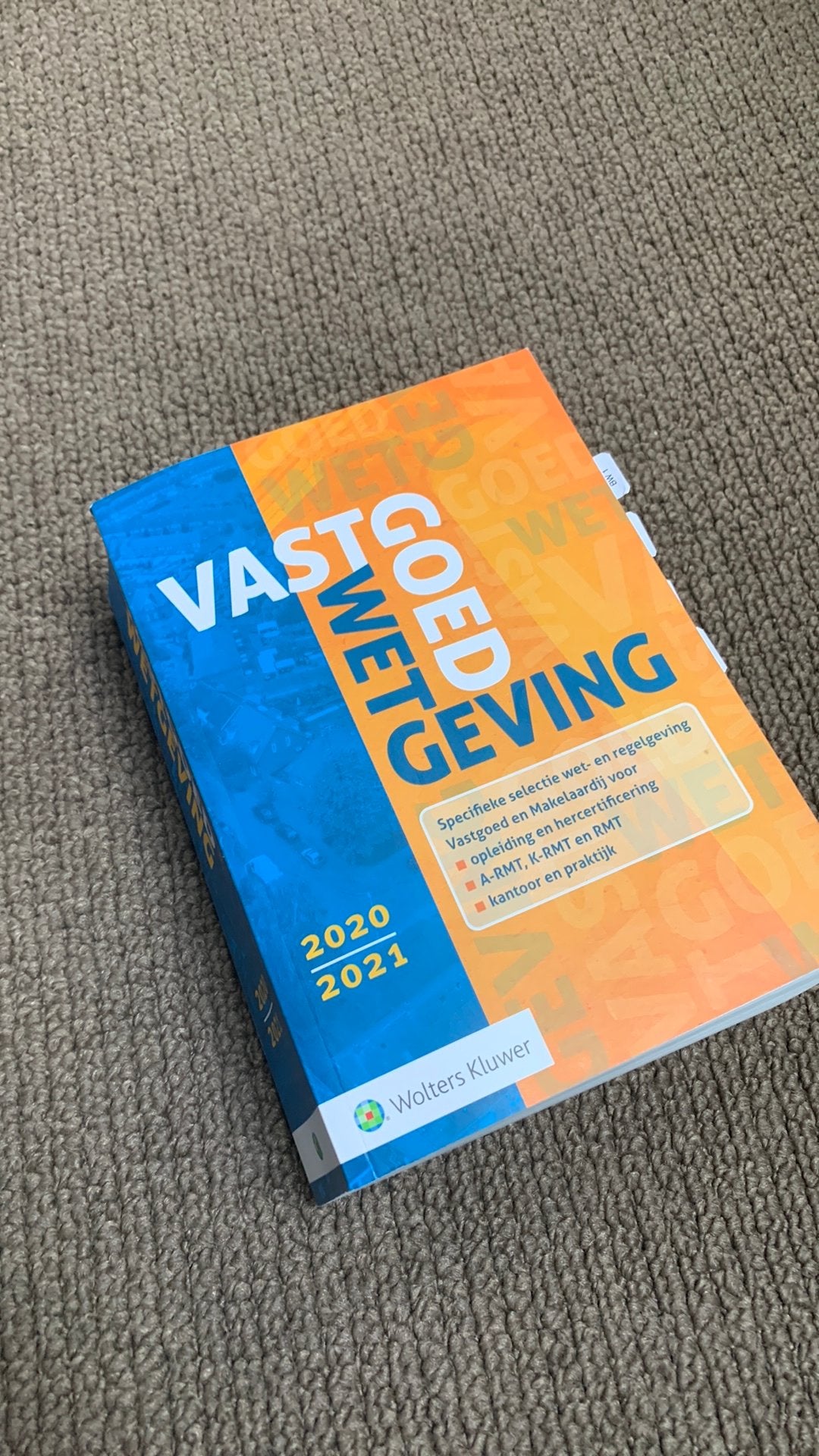 Vastgoed Wetgeving 2020-2021, Wolters Kluwer, Ophalen, Zo goed als nieuw