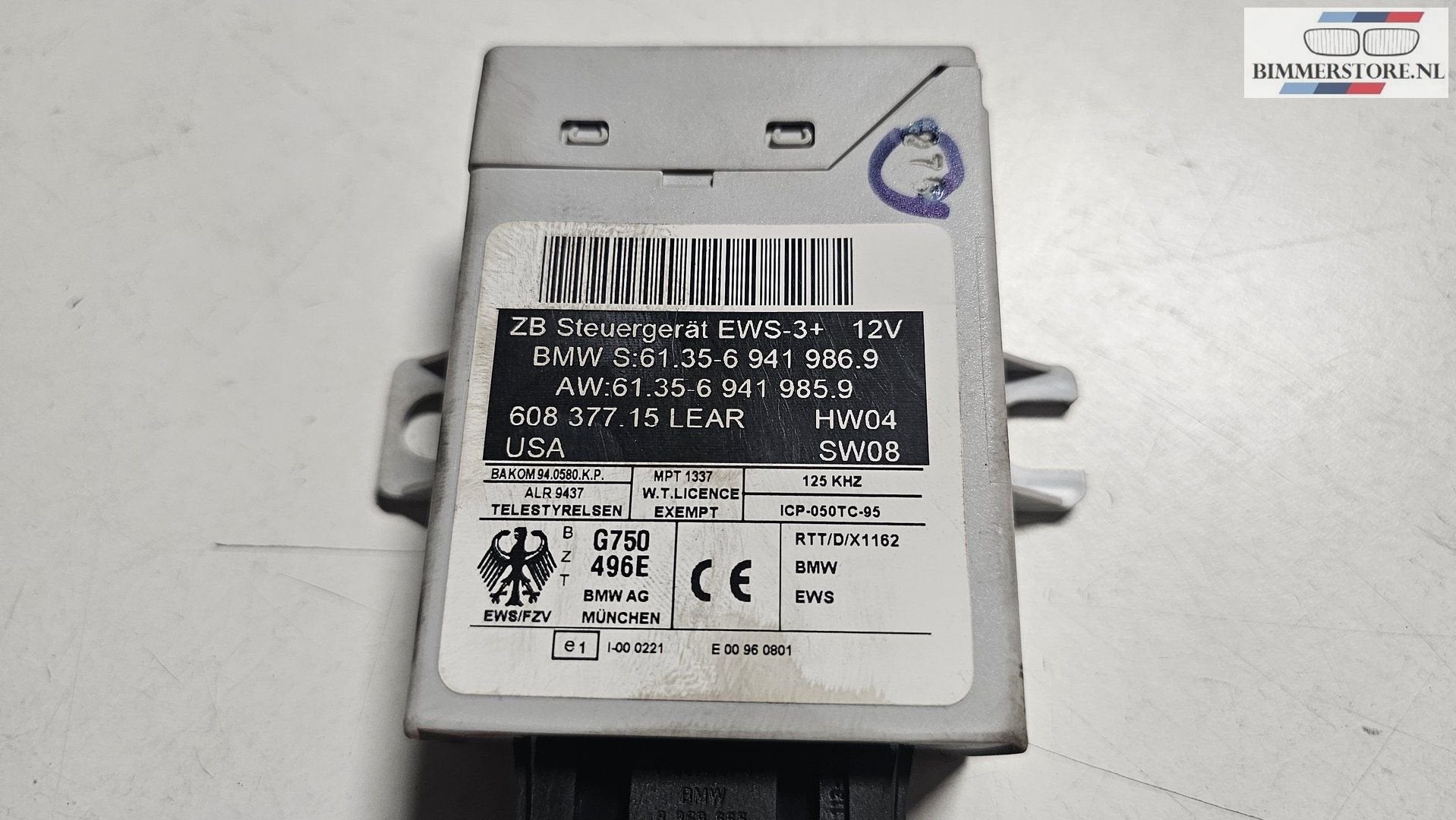 EWS start module BMW X3 / X5 serie E83 E5361356941986 694198, Gebruikt, -, Ophalen of Verzenden, -