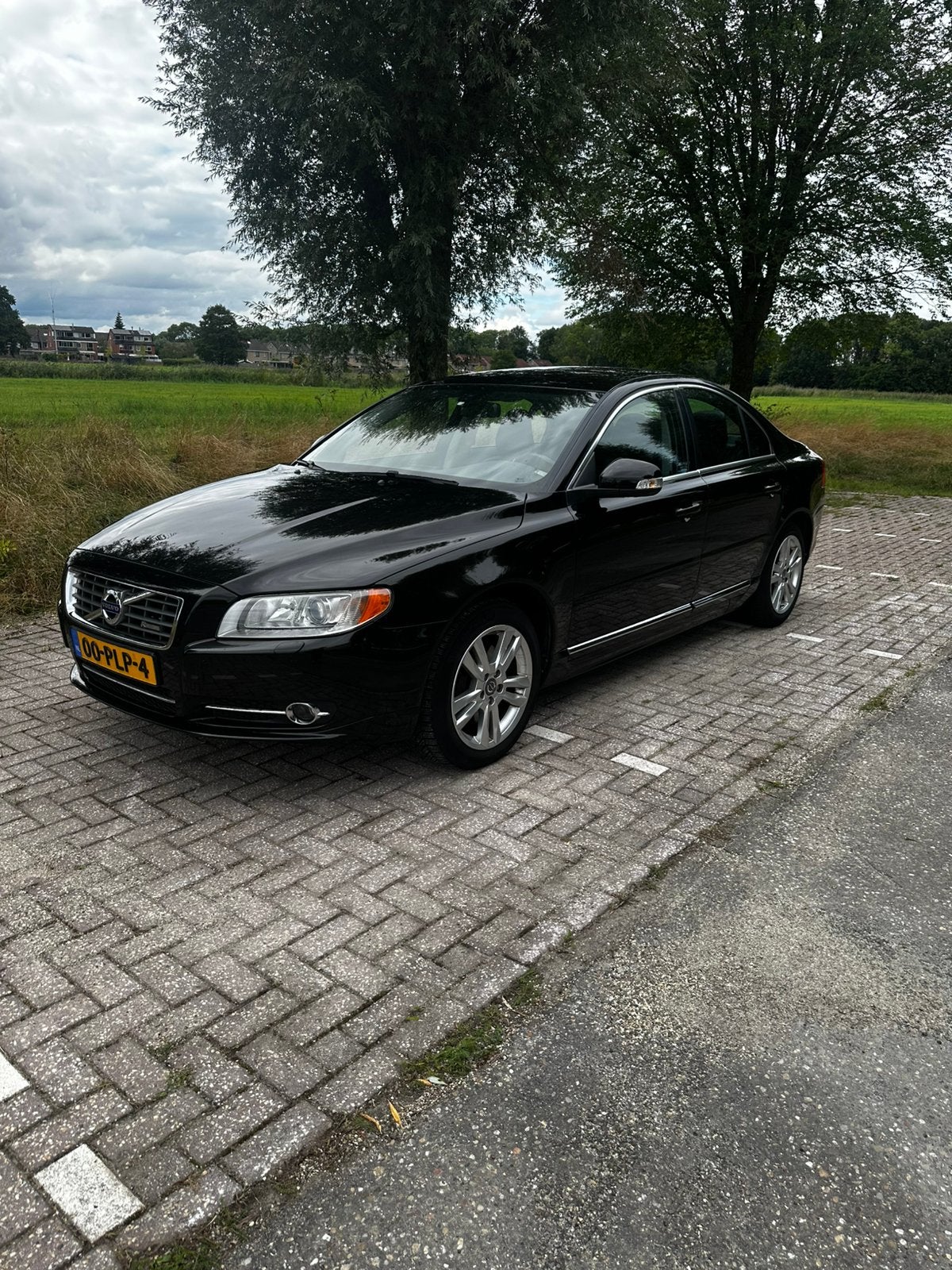 Volvo S80 2.0 T Geartronic 2011 Zwart, Auto's, 1800 kg, 4 cilinders, Lederen bekleding, Zwart