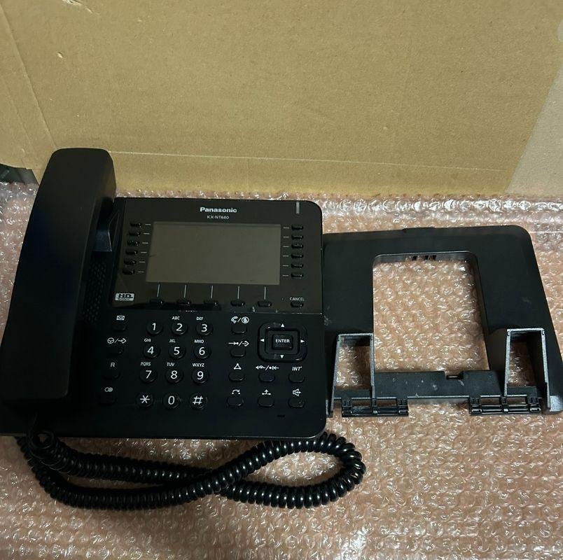 ️ ☎️ Panasonic KX-NT680 IP Black KXNT680 NT680 ☎️, Ophalen of Verzenden, Zo goed als nieuw