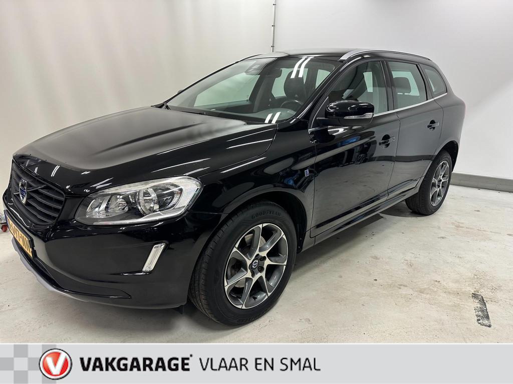 Volvo XC60 2.0 D3 FWD Ocean- R-Design-lederen interieur-Trek, Auto's, Volvo, 4 cilinders, Automatische klimaatregeling, Zwart