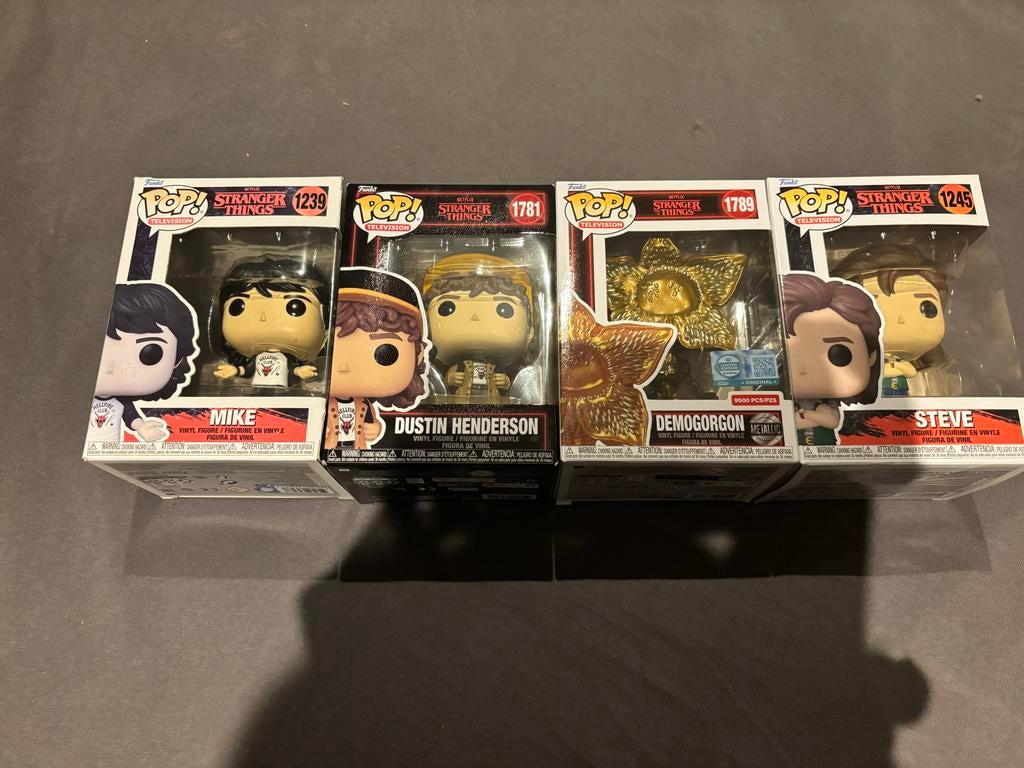 Verschillende Stranger Things Funko Pop figuren, Ophalen of Verzenden, Nieuw