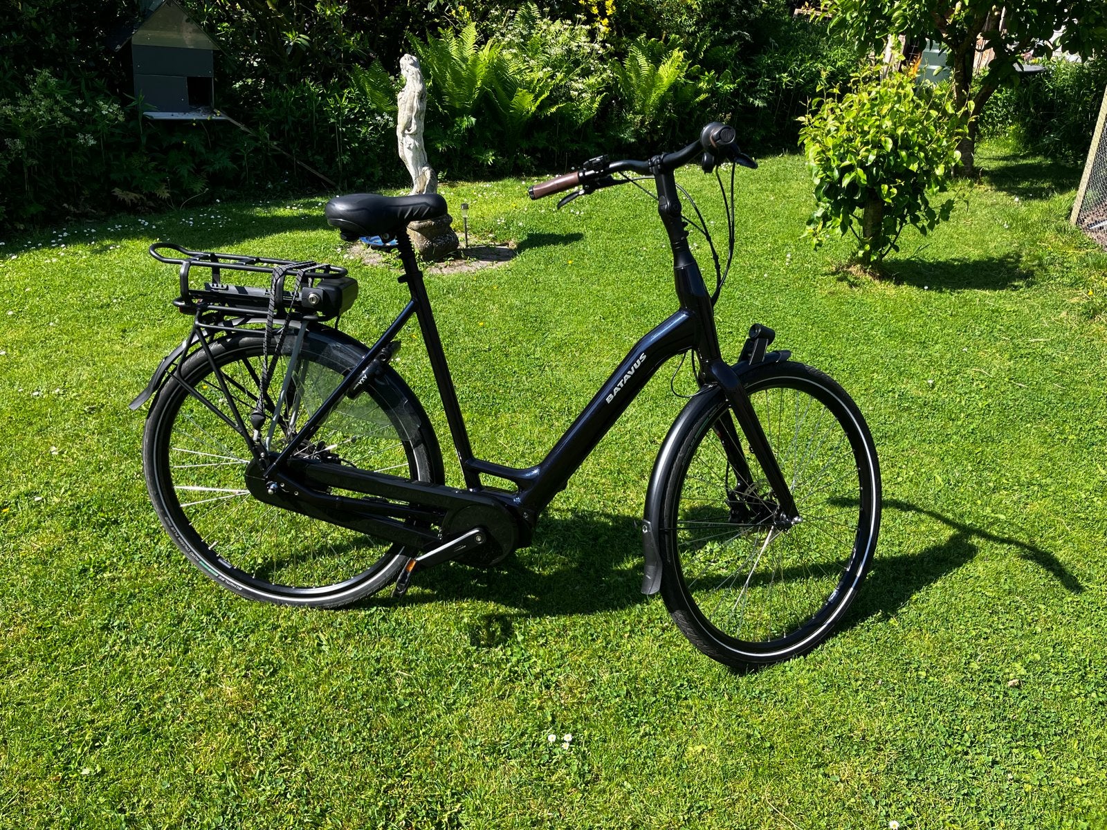 Batavus Finez E-GO dames e-bike 61 cm met accu, Ophalen, Gebruikt, Batavus, 59 cm of meer