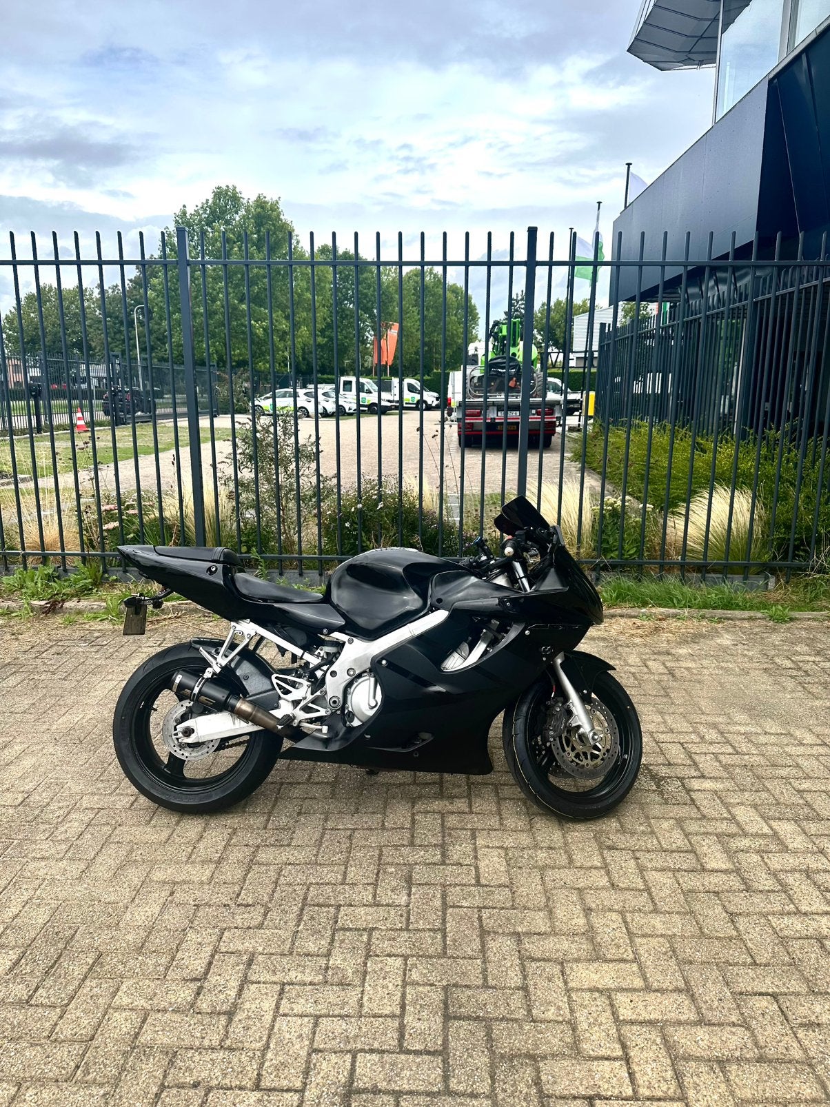 Honda CBR600 SC Project Uitlaat Full Black, Motoren, Sportuitlaat, 4 cilinders, Super Sport, Particulier