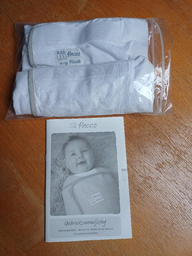 Pacco inbakerdoek 4-7 kg, Kinderen en Baby's, Dekens, Slaapzakjes en Inbakerproducten, Ophalen, Zo goed als nieuw, 100 cm of meer