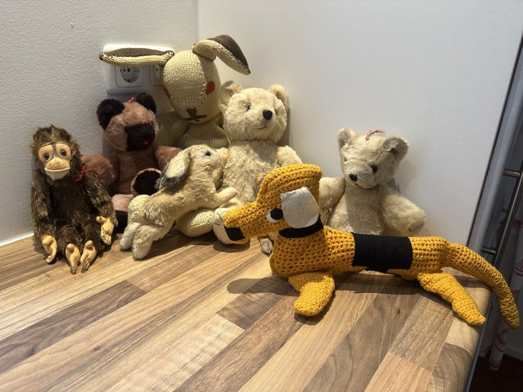 Pluchen en gebreide knuffeldieren, Ophalen, Gebruikt, Overige merken, Overige karakters