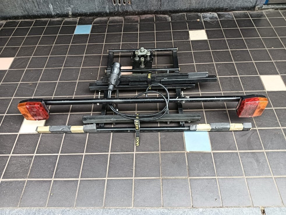 FIETSDRAGER, Ophalen, 2 fietsen, Gebruikt, Trekhaakdrager
