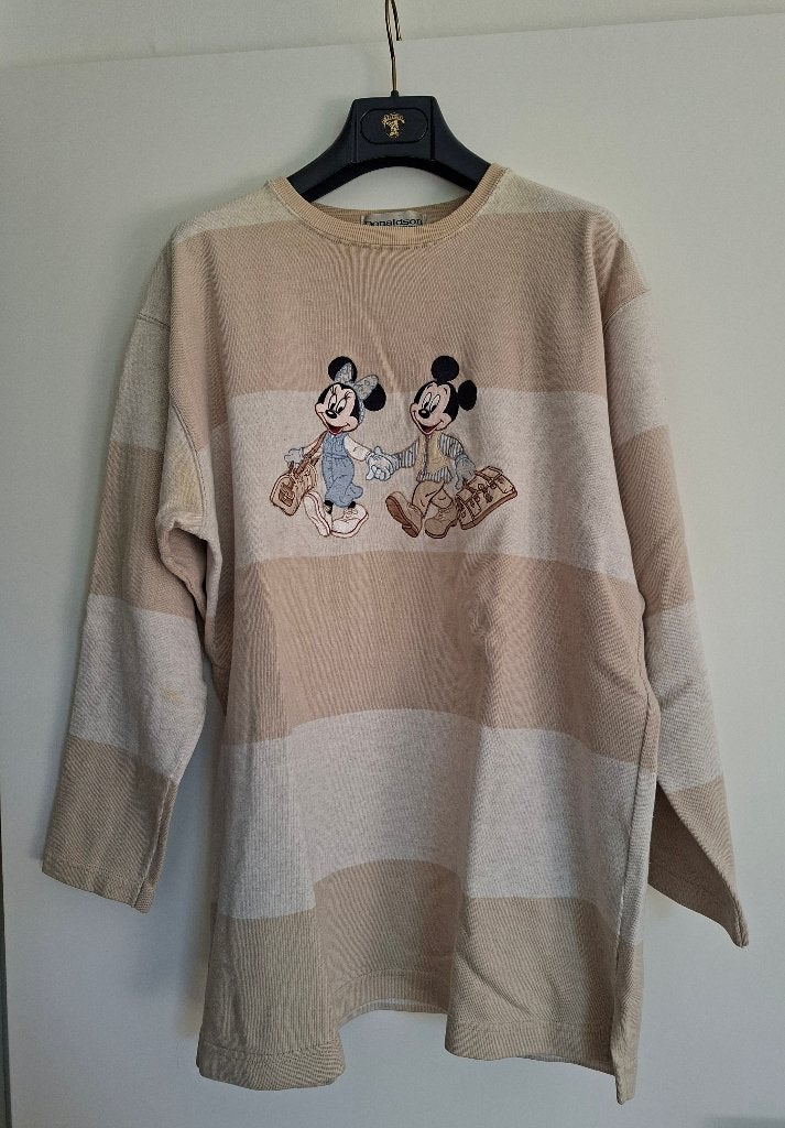 Vintage Donaldson Mickey Mouse trui Maat M, Ophalen of Verzenden, Mickey Mouse, Gebruikt, Kleding of Textiel