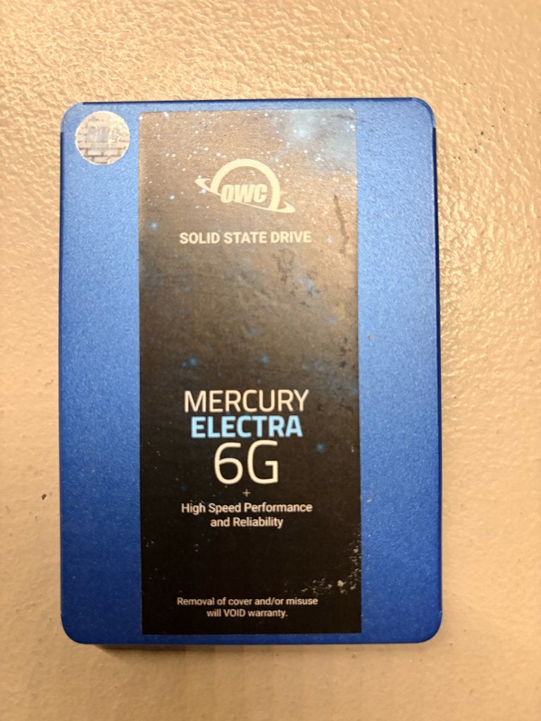 OWC Mercury Electra 6G SSD 250GB, Intern, Gebruikt, Server, OWC