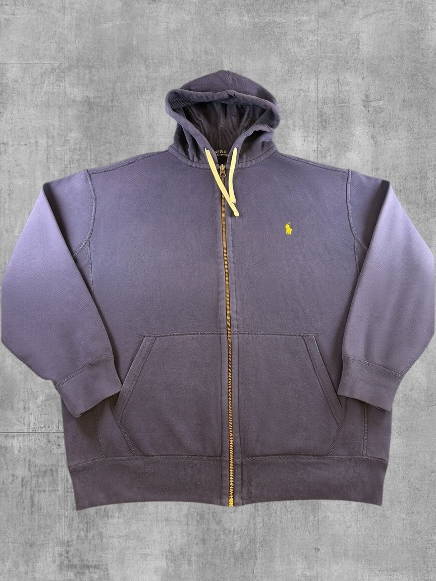 Polo Ralph Lauren hoodie met rits rood heren maat XL katoen, Kleding | Heren, Verzenden, Zo goed als nieuw, Maat 56/58 (XL), Rood