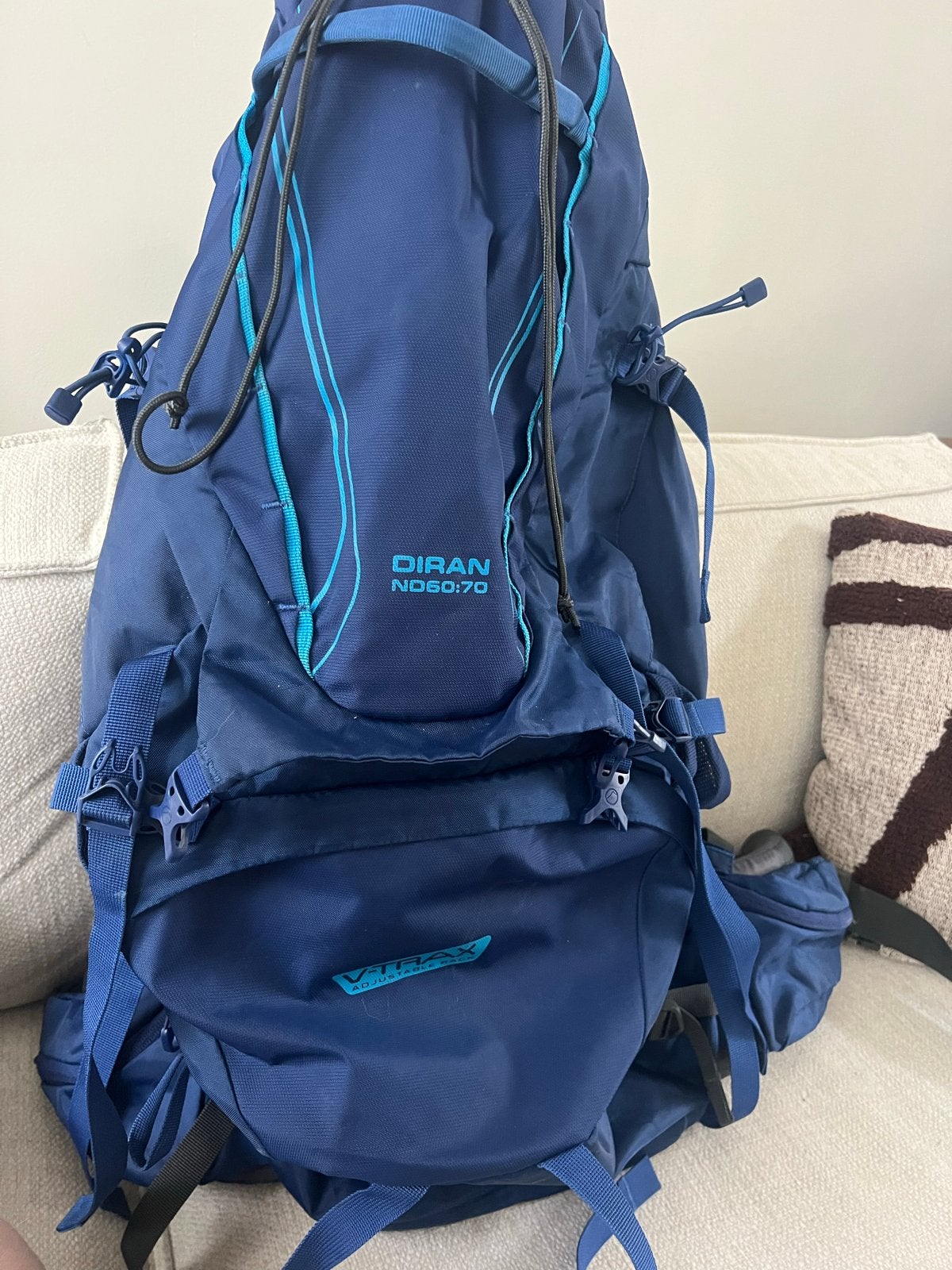 Lowe Alpine Diran ND60:70 Backpack - Zo goed als nieuw, Ophalen of Verzenden, Zo goed als nieuw