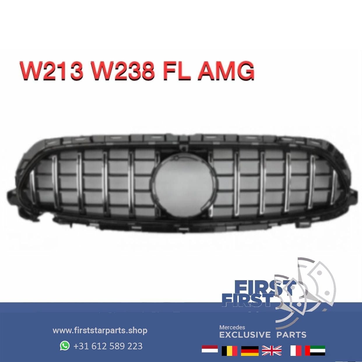 W213 W238 E KLASSE FACELIFT AMG GT LINE GRIL 2019-2022