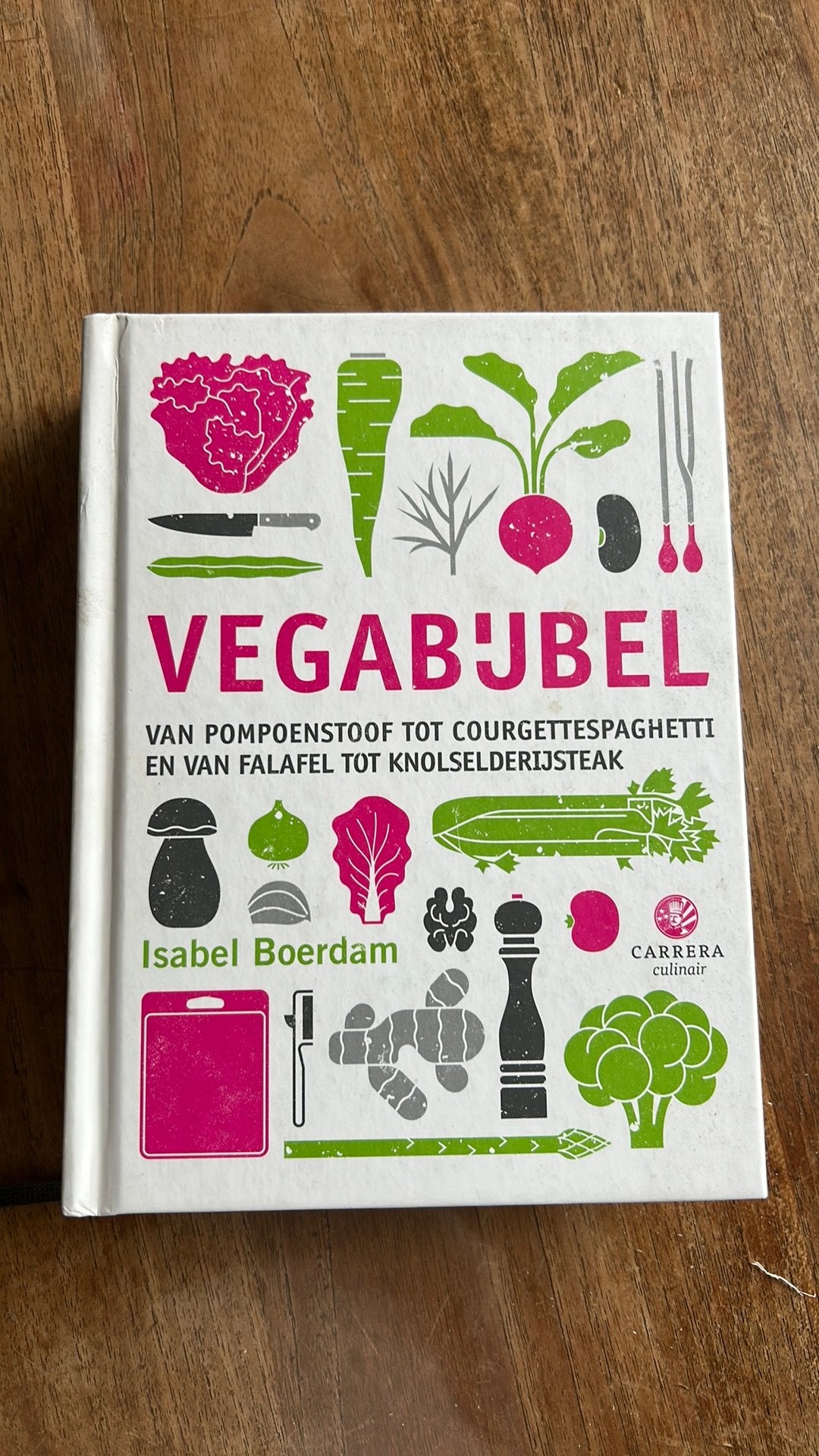 Isabel Boerdam - Vegabijbel, Ophalen of Verzenden, Zo goed als nieuw, Isabel Boerdam, Vegetarisch