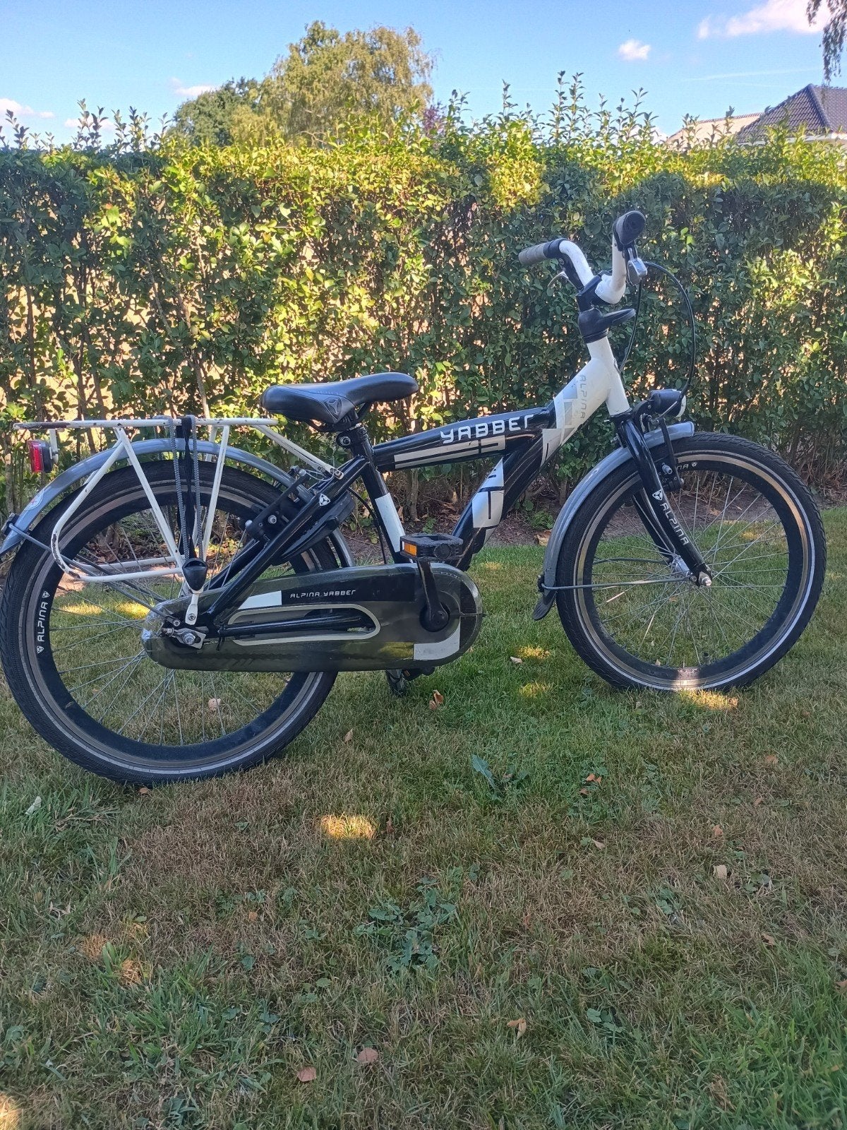 Alpina Yabber kinderfiets - 20 inch, Ophalen, 20 inch of meer, Gebruikt, Velgrem