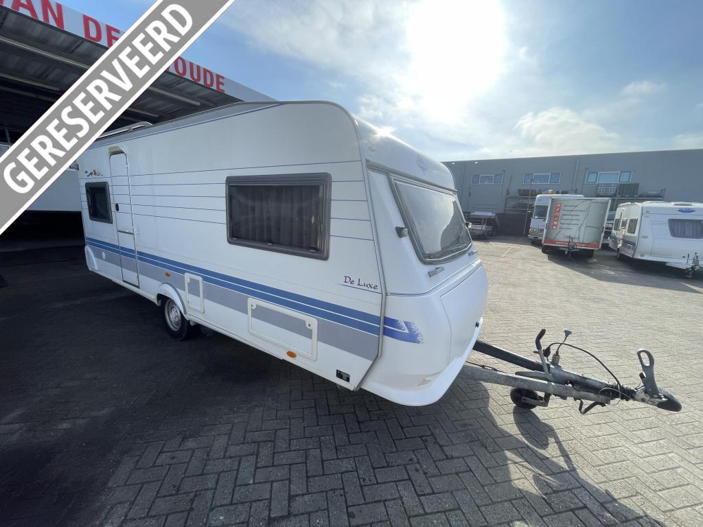 Hobby De Luxe 540 UL Enkele bedden, Truma mov., Caravans en Kamperen, Caravans, Rondzit, Bedrijf, 5 tot 6 meter, Overige typen