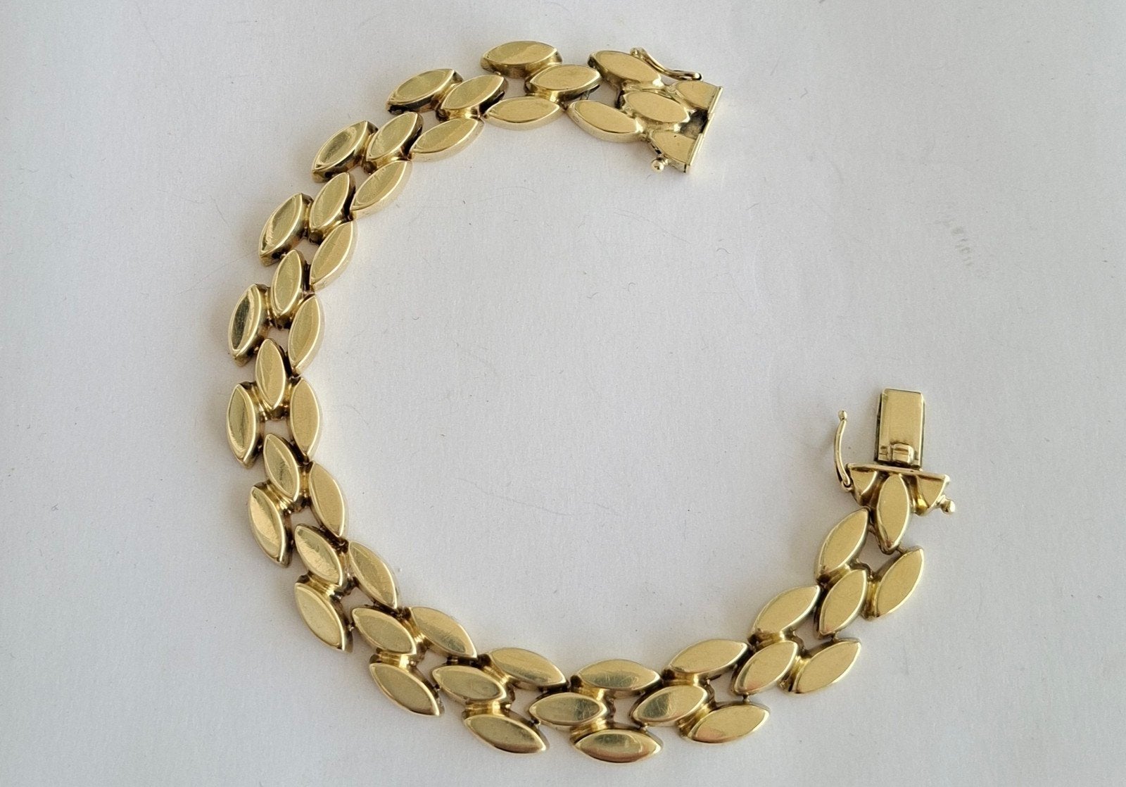 Armband 14 karaat goud, Ophalen of Verzenden, Zo goed als nieuw, Goud, Goud