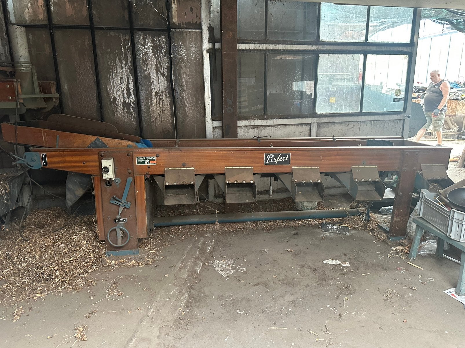 Perfect Schoksorteermachine Sorteermachine AardappelenBollen, Ophalen, Gebruikt