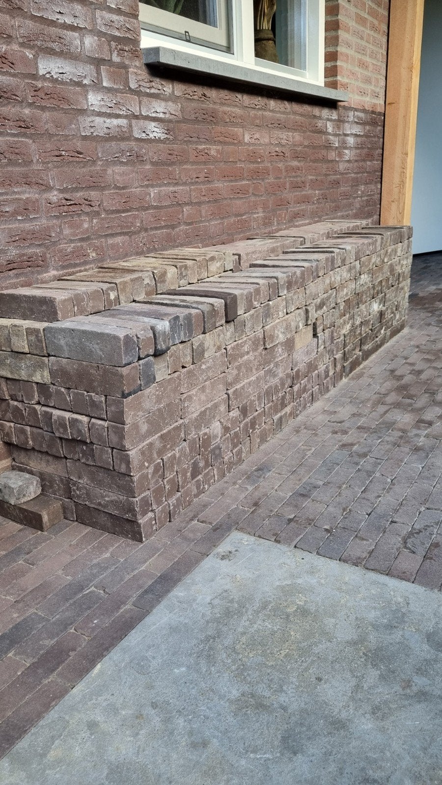 gebakken waaltjes getrommeld vulcano antica voor terras of o, Tuin en Terras, Ophalen, Overige materialen, Overige typen, Nieuw
