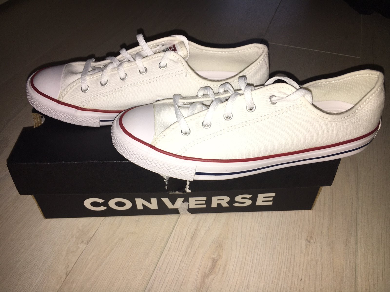 Nieuw Converse Chuck Taylor All Star Dainty, Ophalen of Verzenden, Nieuw, Wit, Sneakers of Gympen