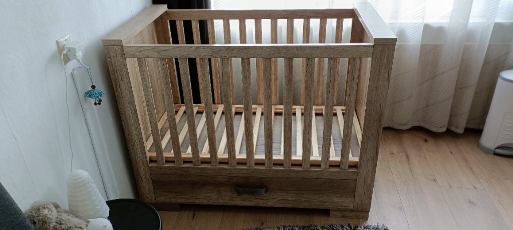 Bed lidikant, Ophalen, Gebruikt, 70 tot 85 cm, Lattenbodem