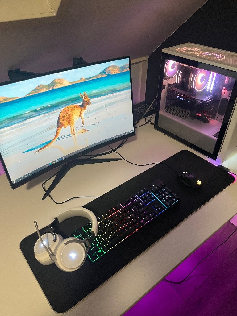complete gaming setup PC, Ophalen, Gebruikt, AMD Ryzen 5, Gaming