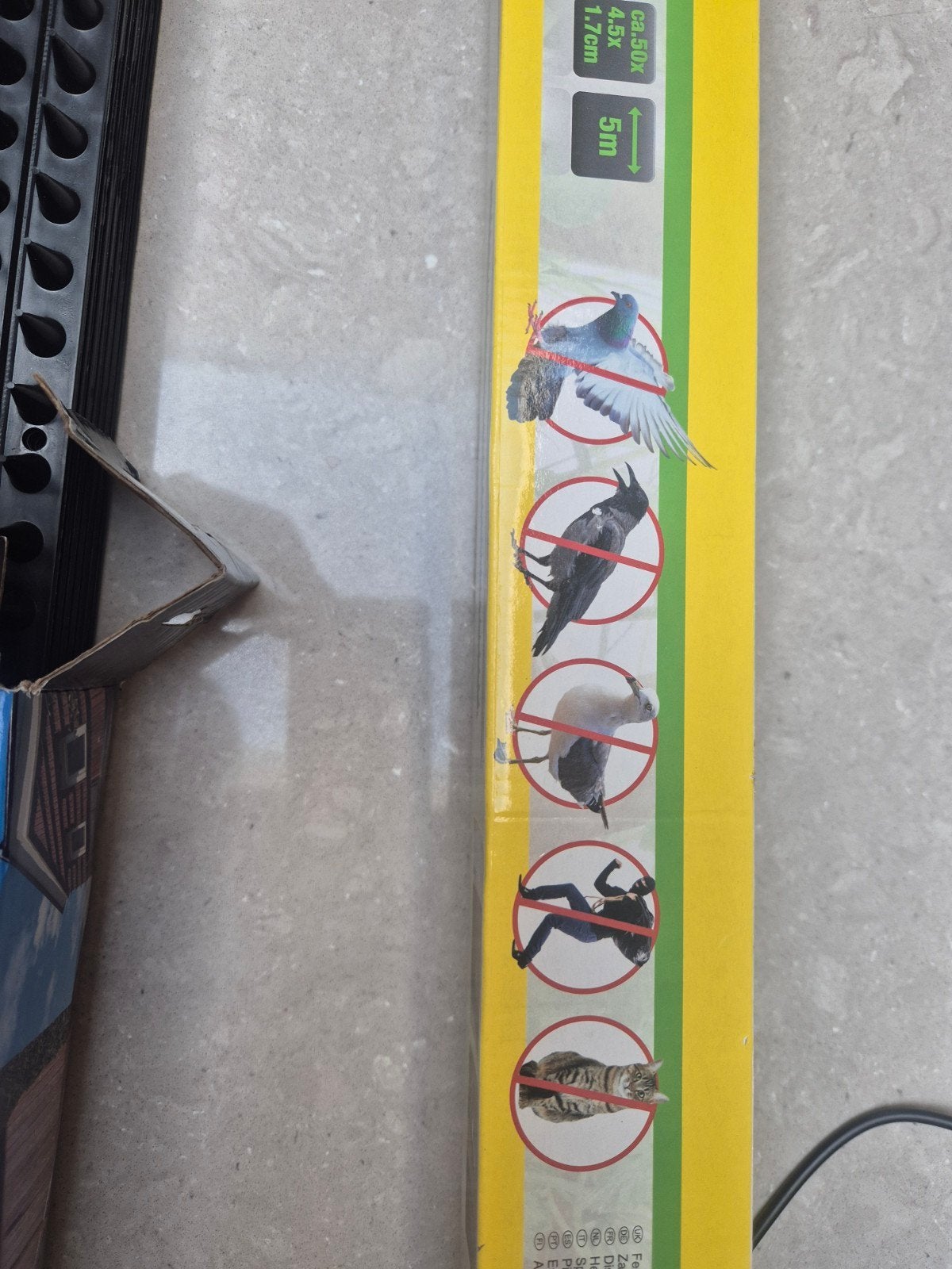 Kinzo Anti-klimstrip / Vogelwering - 7,5 meter, Ophalen of Verzenden, Nieuw, Overige typen, Overige soorten